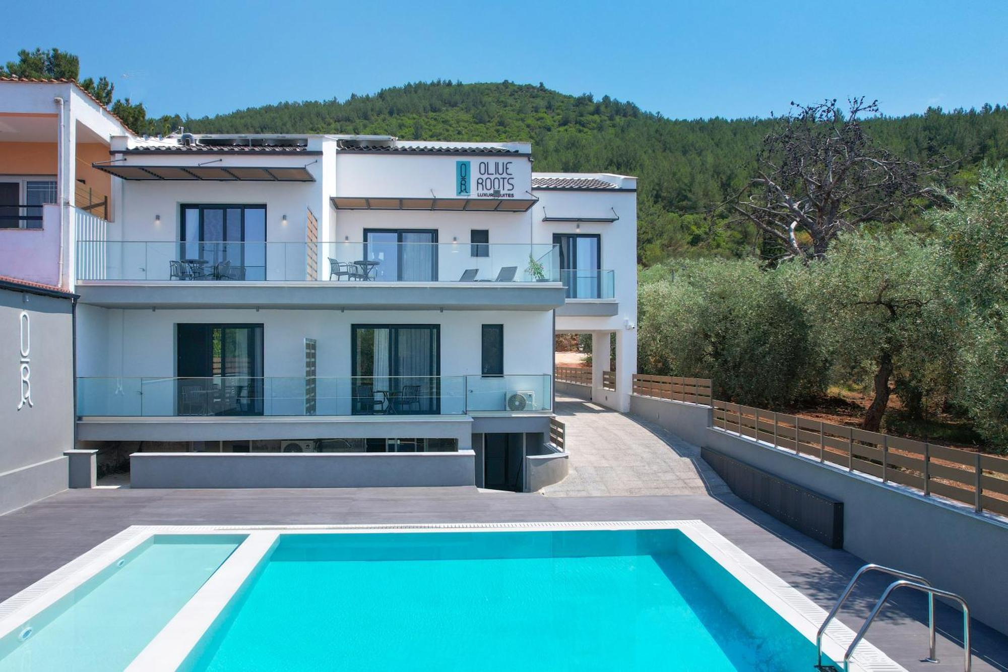 Hotel Olive Roots Skala Rachoni  Exterior foto