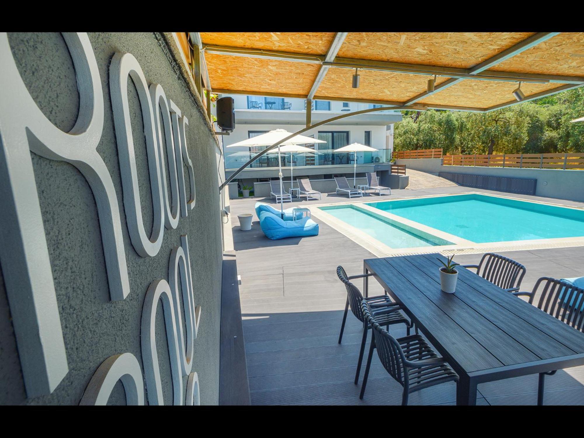 Hotel Olive Roots Skala Rachoni  Exterior foto